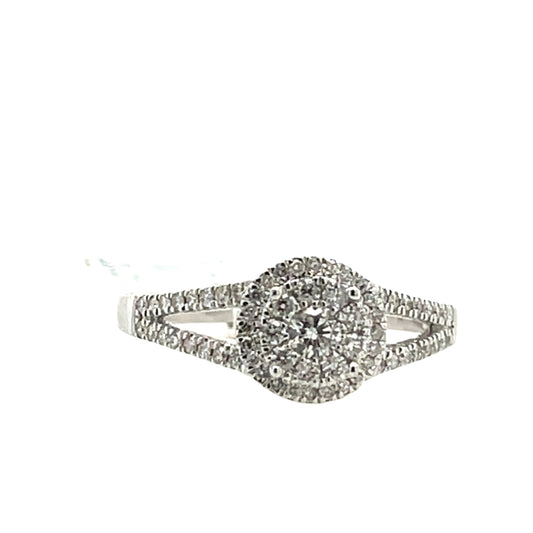 0.50 ct Round Engagement Diamond Ring