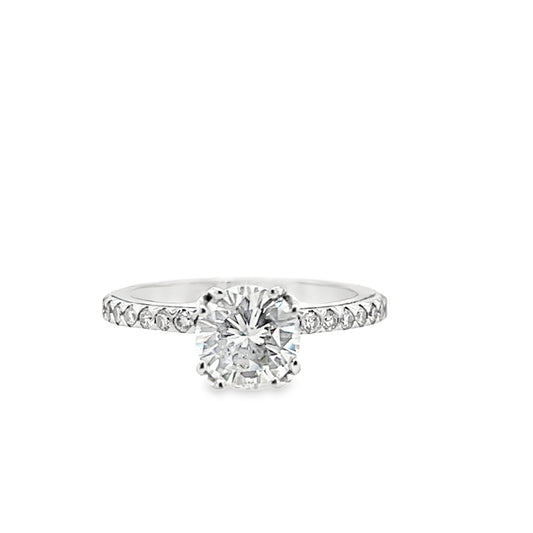 1.47 ct Round Diamond Solitary Ring