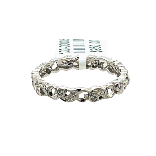 Diamond Vine Eternity Band