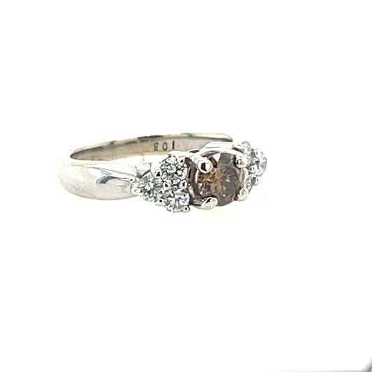 0.47ct Champagne Diamond Ring