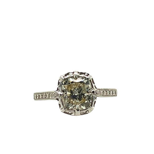 Antique Inspired Engagement Ring