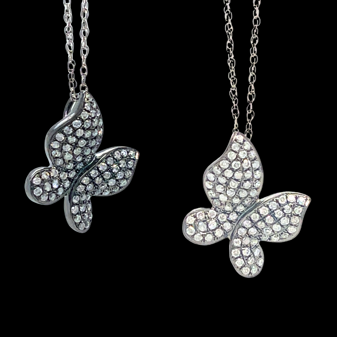 BUTTERFLY DIAMOND PENDANT