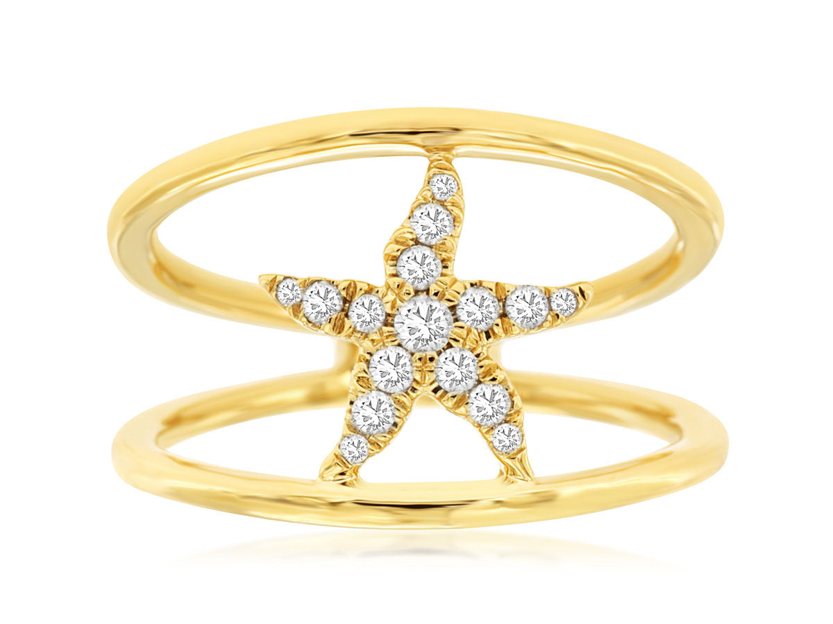 Diamond Star Ring