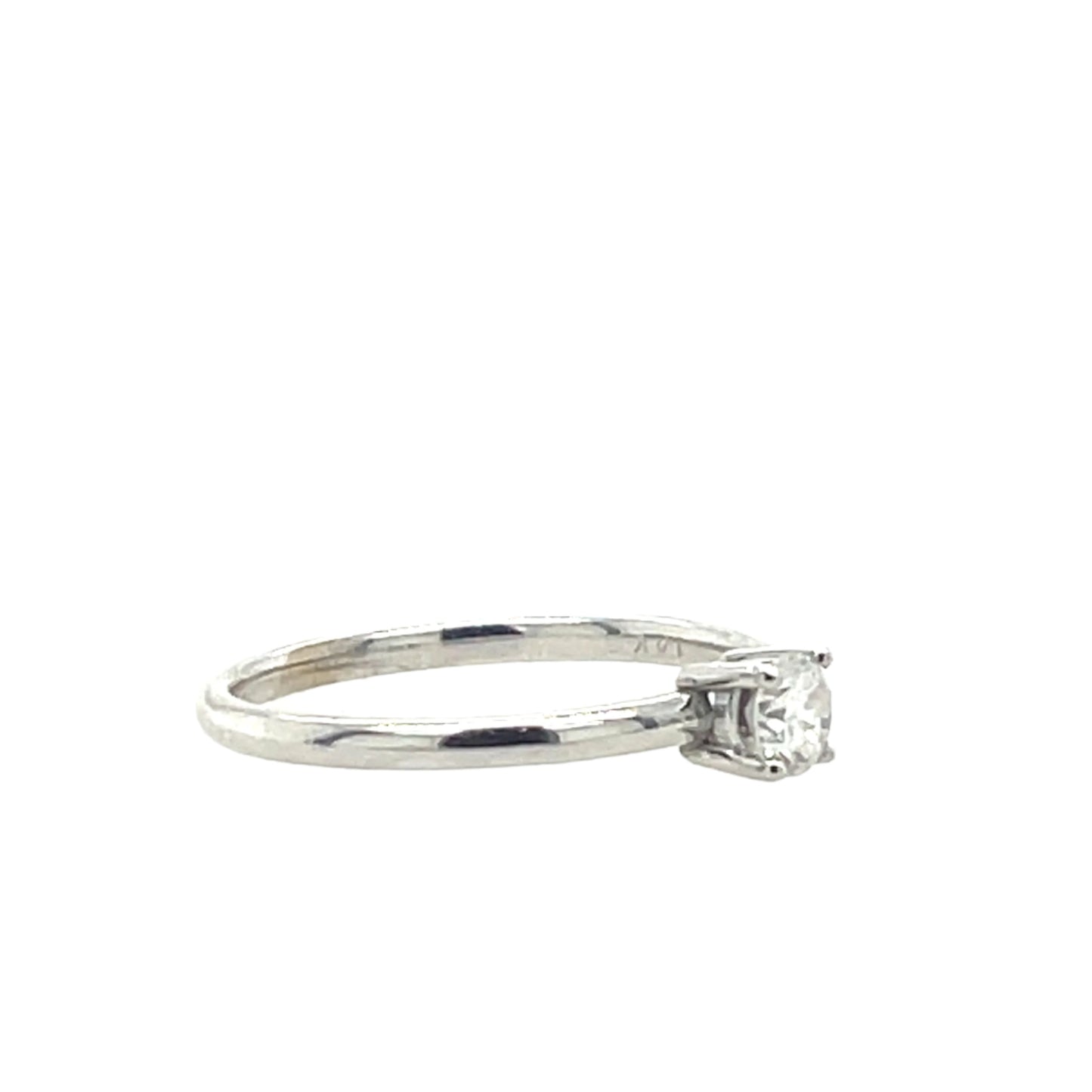 0.35 ct Round Engagement Diamond Ring