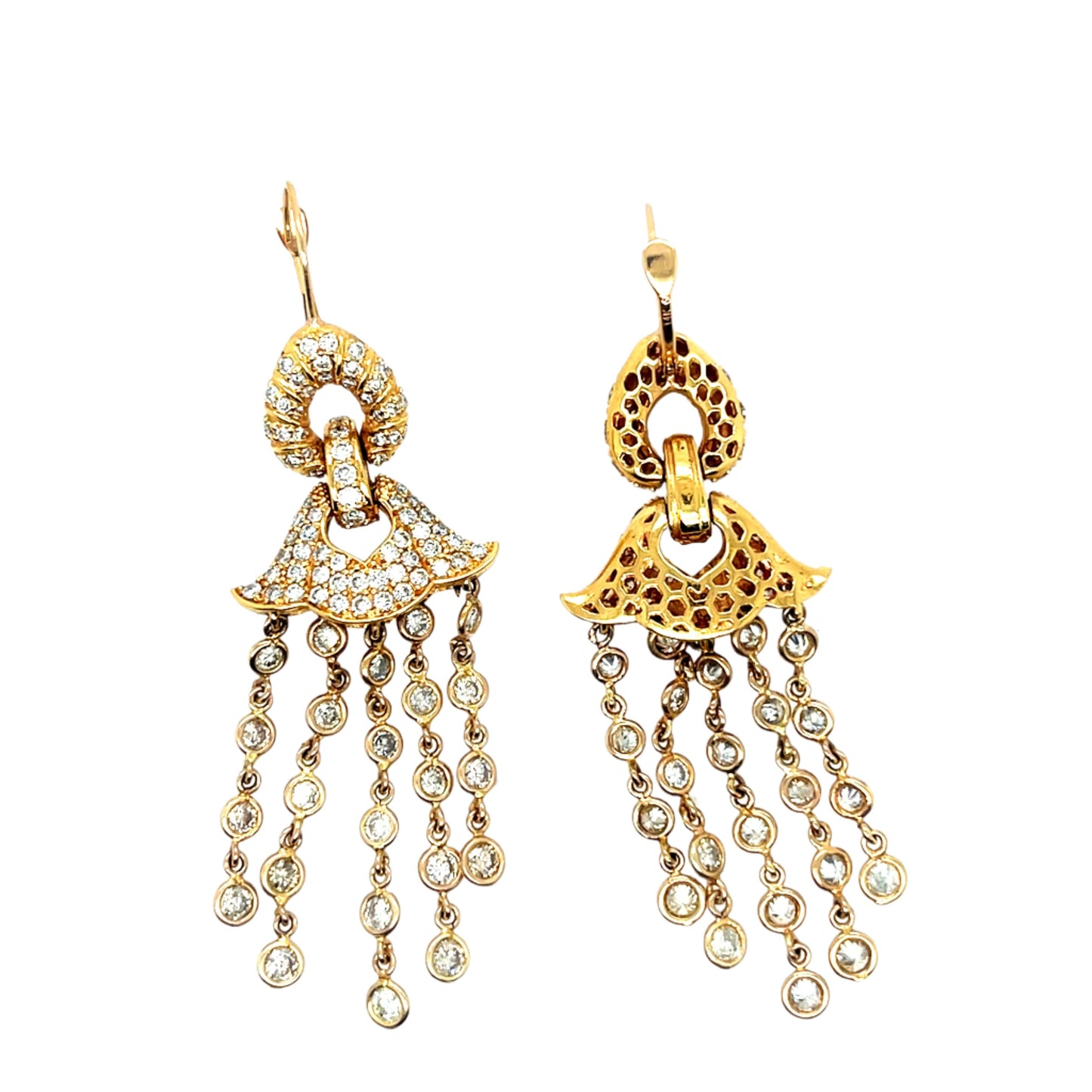 Chandelier Diamond Earrings