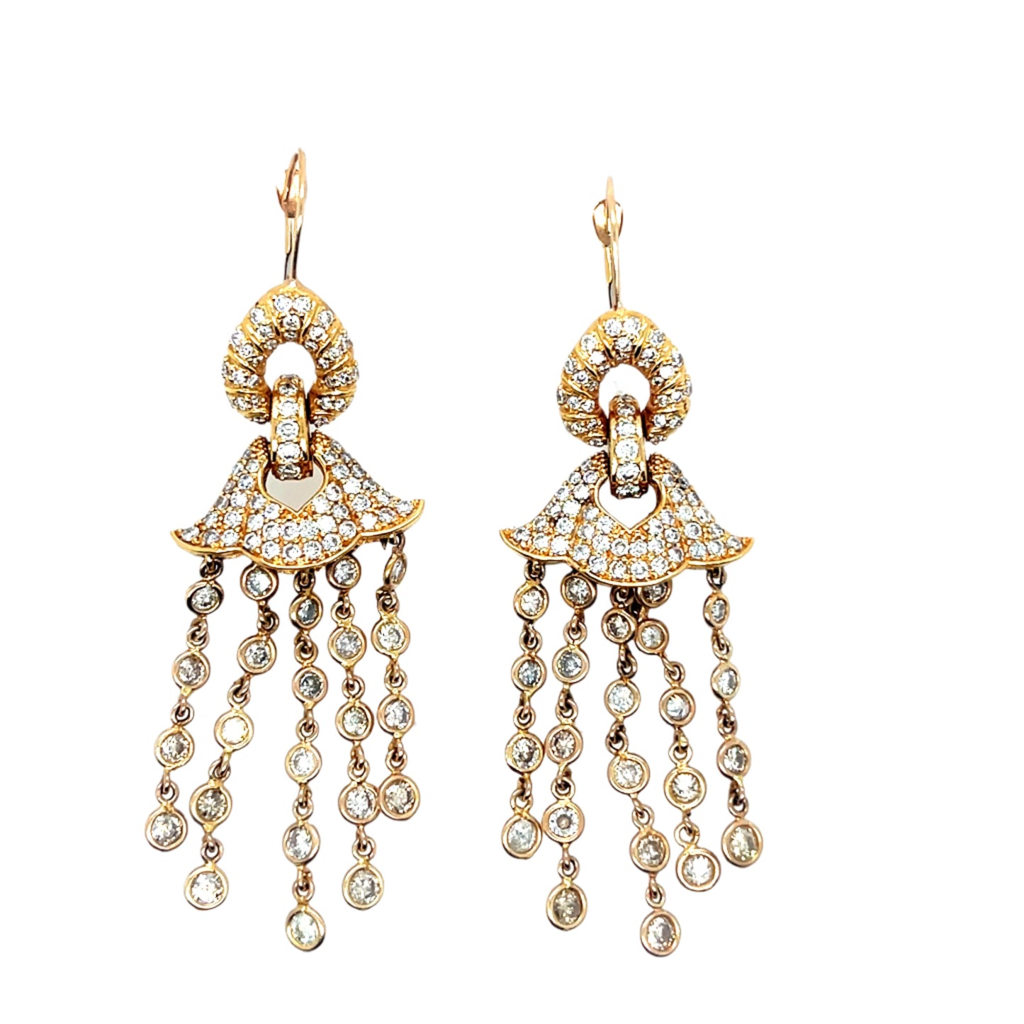 Chandelier Diamond Earrings