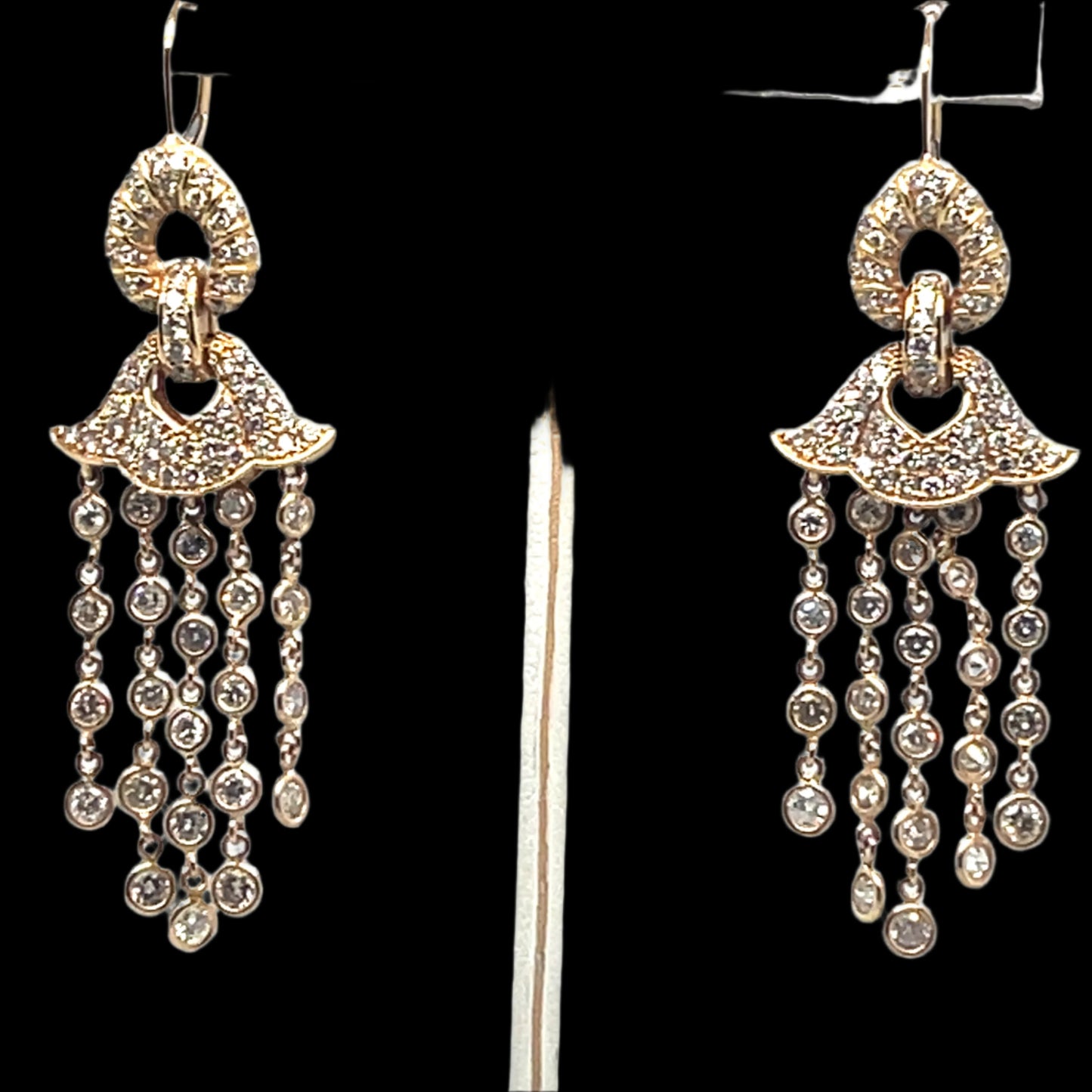 Chandelier Diamond Earrings