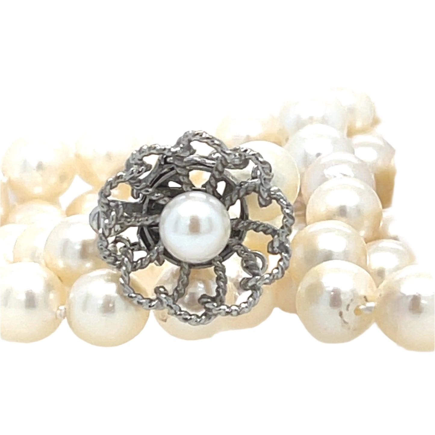 Vintage Baroque Pearl Necklace