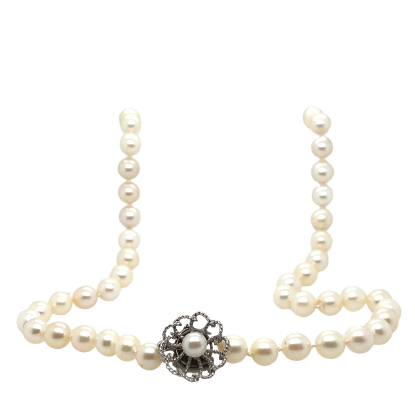 Vintage Baroque Pearl Necklace